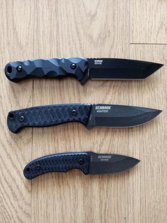Vendo 3 cuchillos Schrade

75€ envio incluido ME URGE LA VENTA

Schrade Wolverine Mini
Longitud de la 01
