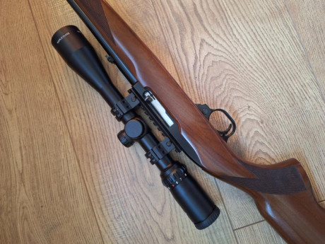 *SE VENDE:* 

 *Carabina RUGER 10/22 modelo SPORTER + visor TASCO World Class 4-12x40* 

1 Cargador de 02