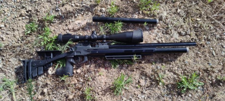 Se vende carabina HAMMERLI AR20 calibre 4.5 a 16 julios.
Está en perfectas condiciones.Perfecta para tirar 02