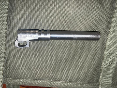 El cañón, el que está en la foto.

La pistola de la que ha salido, la que está en la foto; yo tiro a precisión 02
