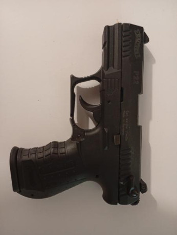 Buenos días, por motivos de cupo vendo walther p22 en estado casi nuevo, utilizado muy poco para precisión, 01