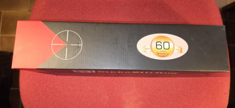 Vendo este visor. No está estrenado, solo montado al rifle, no ha salido a cazar aún. Ideal para batidas, 00