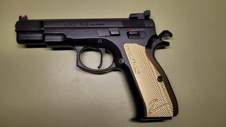 Buenas tardes, tengo una CZ 75 B que la uso  únicamente para precisión  a la que quiero aligerar el disparador, 50