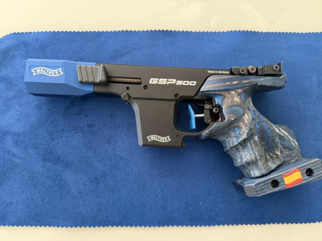 Vendó  Walther GPS 500 comprada en febrero de este año ,tres entrenamientos y una competición cacha diestra 32