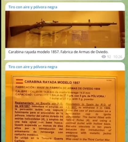 Habría interés en una réplica de este rifle? No hay. Hablo de supuesto teórico. A mi juicio, mucho más 40