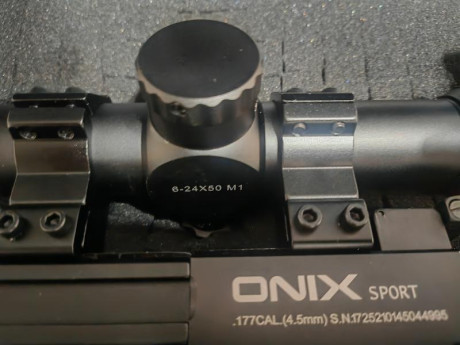 Buenas, vendo onix sport con culatin, visor, supresor y maleta rígida con un par de usos.

Pido 300euros
Estaen 00