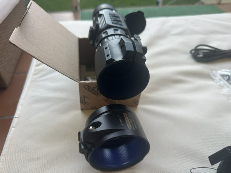 Clip on térmico Liemke Merlin-42, se puede utilizar con el adaptador de refuerzo como un monocular térmico 00