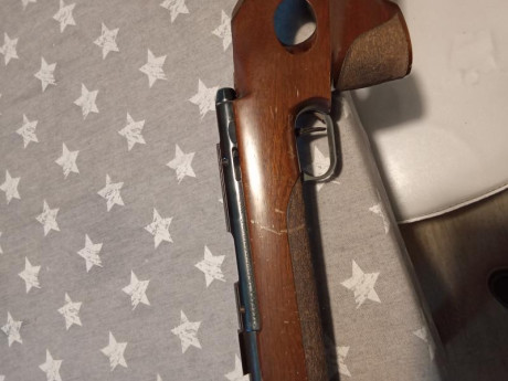Buenas tardes, otra carabina de mi amigó que no está.... ANSCHUTZ mod.MATCH 54 Cal 22 lr.
   Con todo 32