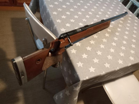 Buenas tardes, otra carabina de mi amigó que no está.... ANSCHUTZ mod.MATCH 54 Cal 22 lr.
   Con todo 31