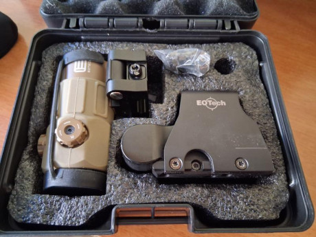 Cambio holografico Eotech por visor de batidas.
También por Wasap 659987973
Esta en Logroño.
Saludos 32