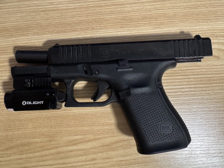 Buenos días,

Vendo mi Glock 19 de 5ta Generación, Calibre 9mm. Estado impoluto, comprada según factura 01