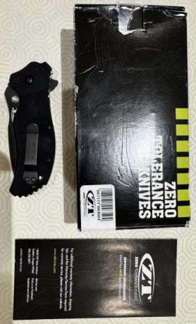 Tengo varios Navajas para vender conforme las fotografias.
Los portes no estan incluidos-

ZT350-NUEVA-€150
ZT350ST-USADA 02
