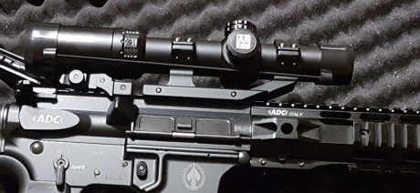 Pongo a la venta esta montura de anclaje rápido, se montó en un M4 para hacerle unas fotos y luego se 01