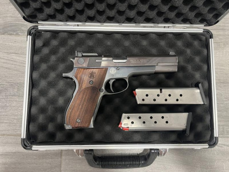 Vendo por no usar, Smith&Wesson 952 de 5”, Performance Center, 9 mm. Valladolid. Se puede ver y probar. 02