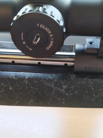 Hola vendo mi vector continental 4-24x56, porque voy a cambiar a un visor de alta gama, lo vendo por 750€ 12