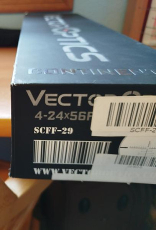 Hola vendo mi vector continental 4-24x56, porque voy a cambiar a un visor de alta gama, lo vendo por 750€ 11