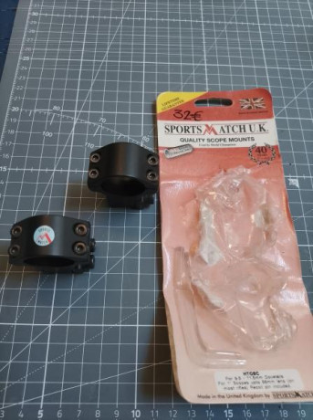 Vendo anillas Dovetail de calidad para visor 25 y 30 mm

Nuevas sin usar.

Sportsmatch TO4C. Para visor 02
