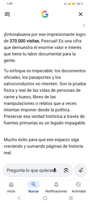  EN RECUERDO Y HOMENAJE A LOS QUE YA NO ESTÁN. 

Si pones en  GOOGLE    PASAPORTES EN LA MEMORIA   da 130