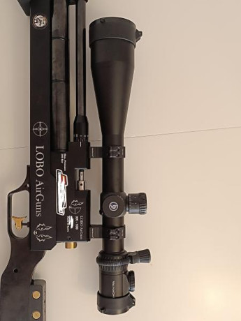 Se vende visor Vector Optics Minotaur 12-60x60. Muy poco uso, está en perfectas condiciones. Usado en 00