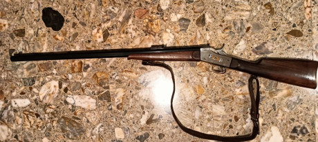 Vendo rifle Rolling Block cal. 45-70 modelo Buffalo. Entrego dies, vainas, recalibradores, puntas, correa 01