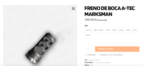 Hola compañeros, tenéis idea de alguna armería o armero de confianza y garantía que te puede vender o 50