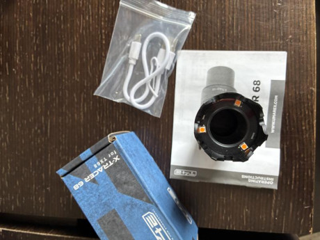Simulador de flash de boca T4E HDX68/TX68. Fabricado en aluminio robusto y con aspecto de silenciador.
Sin 00