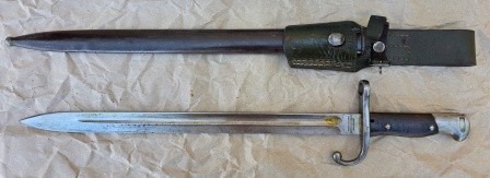 Excelente bayoneta para colección modelo 1909 fabricada en Alemania por Weyersberg, Kirschbaum & Co. 01