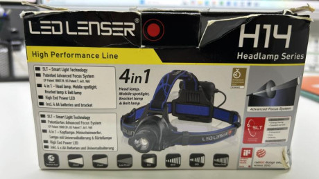 Frontal LED LENSER H14 80 € NUEVOS A ESTRENAR (Envio incluido)

 IMG_4814.JPEG 

 IMG_4817.JPEG 

 IMG_4818.JPEG 02