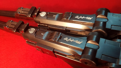 Iniciaremos con una artilleria Erfurt 1914, para continuar con una Mauser Original 4 pulgadas fabricada 70