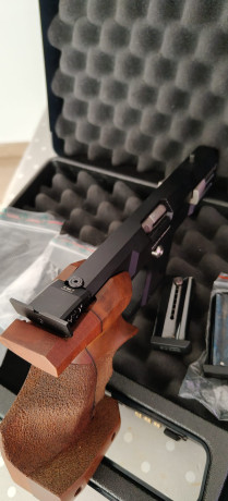 Lo dicho vendo mi pistola del 22LR es una TESRO TS22-2 de fabricacion alemana muy precisa con unos ajustes 10