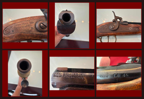 Vendo 2 pistolas:

- una Derringer Philadelphia, cal 45

- una Tower de pistón con cámara directa, cal 01
