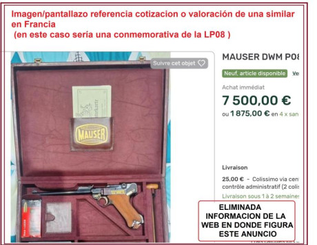 Un buen amigo vende esta excepcional pieza de colección
Inscrita en   LIBRO DE COLECCIONISTA  

Fabricada 40