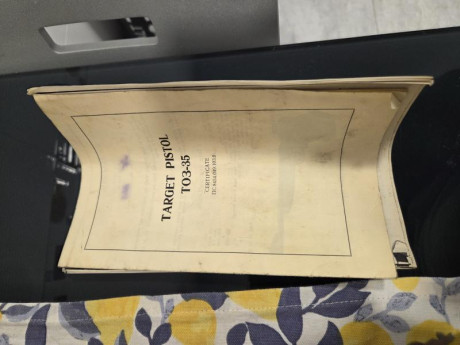 Vendo Toz 35. Dotación original completa incluida documentación del BOPE. cacha M. 500€ portes por cuenta 11