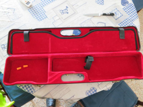 Hola vendo estuche para escopeta, de tiro o para caza
esta casi nuevo, el precio 180 euros si hay transporte 01