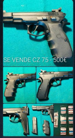 Hola compañeros, pongo a la venta mi CZ 75 -B

Tene puesta una mira LPA, micrometrica, va con dos cargadores 00