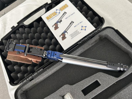 Rebaja.Vendo pistola pcp de competición Match Guns MGH1 mecanica, por cambio de disciplina. Comprada nueva 10