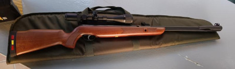 Pues ya he estado haciéndole un poco de rodaje a la Gamo CFX Royal en 5,5 que me compré hace unas semanas, 02