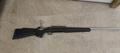 Vendo Rifle Tikka T3x completamente nuevo. 3 disparos tiene. Calibre 300 WSM (Winchester Short Magnum), 01