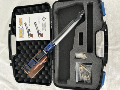 Vendo pistola pcp de competición Match Guns MGH1 mecanica, por cambio de disciplina. Comprada nueva en 00
