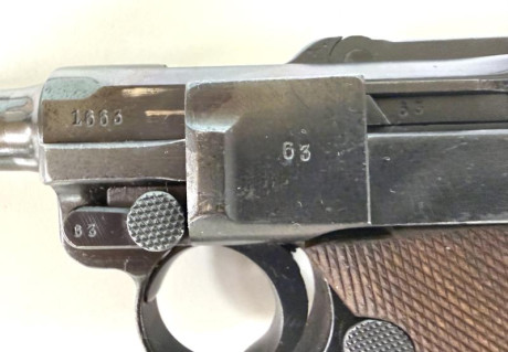 En venta Luger P08 fabricada por Mauser en 1939. Números coincidentes. En provincia de Barcelona, guiada 00