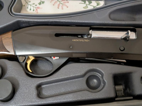 Vendo Benelli, mod. Montefletro Wood, 71cm, cartucho cal. 12. Estado impecable, con pocos tiros. 600€.
Todo 01