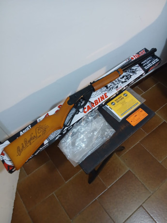 Buenas
Oferto una pareja de carabinas tipo infantil/cadete EN PERFECTO ESTADO.

1- carabina Daisy Modelo 20