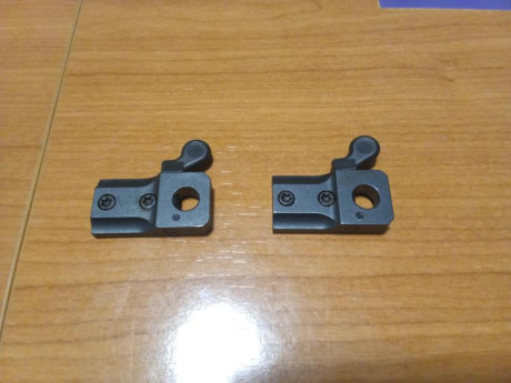 Vendo monturas desmontables LEUPOLD QR, anillas bajas de 30mm para rifles Browning, Winchester, Benelli. 00