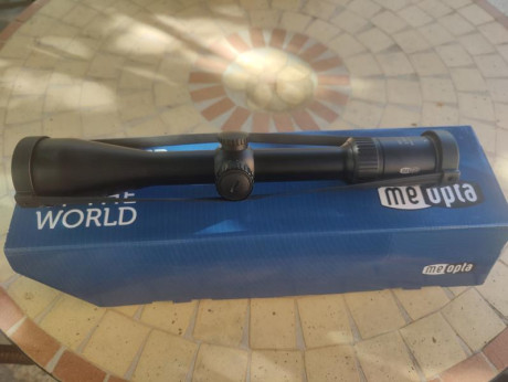 Visor Meopta Meostar R2 2-12x50 en perfecto estado solo usado 2 días. Retícula iluminada. Posiblemente 12