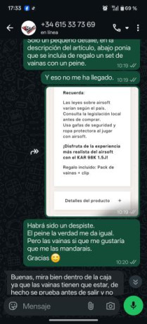Pues eso, que me han engañado y tratado de tonto.

El día 20/8/2026 les compré en su tienda online una 11