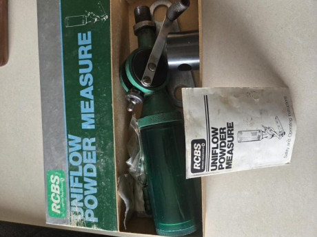 Vendo dosificador de pólvora para prensa RCBS, con uso.

Precio: 45€ + portes
Localización: Elche (Alicante). 00