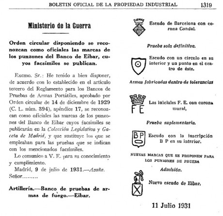 He adquirido recientemente una Star modelo D punzonada en el año 1931, tiene en el cañon justo al lado 40