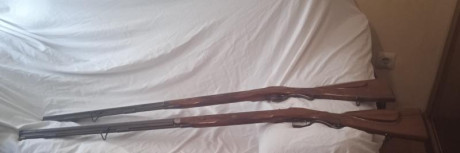 Hola. Un amigo mio, anciano y enfermo, deja la afición y vende sus armas. El caso es que no quiere andar 90