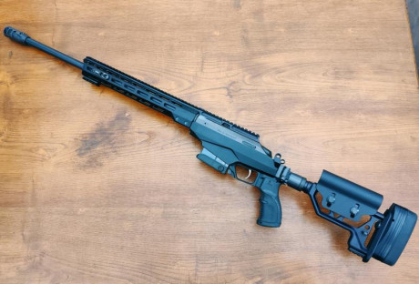  TIKKA T3X TAC A1 
6.5 Creedmoor
Cañon 62cm con freno de boca
Culata plegable. 
Impecable estado. Muy 00