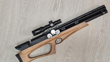 Pongo a la venta carabina SNOWPEAK modelo M40 en 5.5 , apenas estrenada, sólo para probar su correcto 00